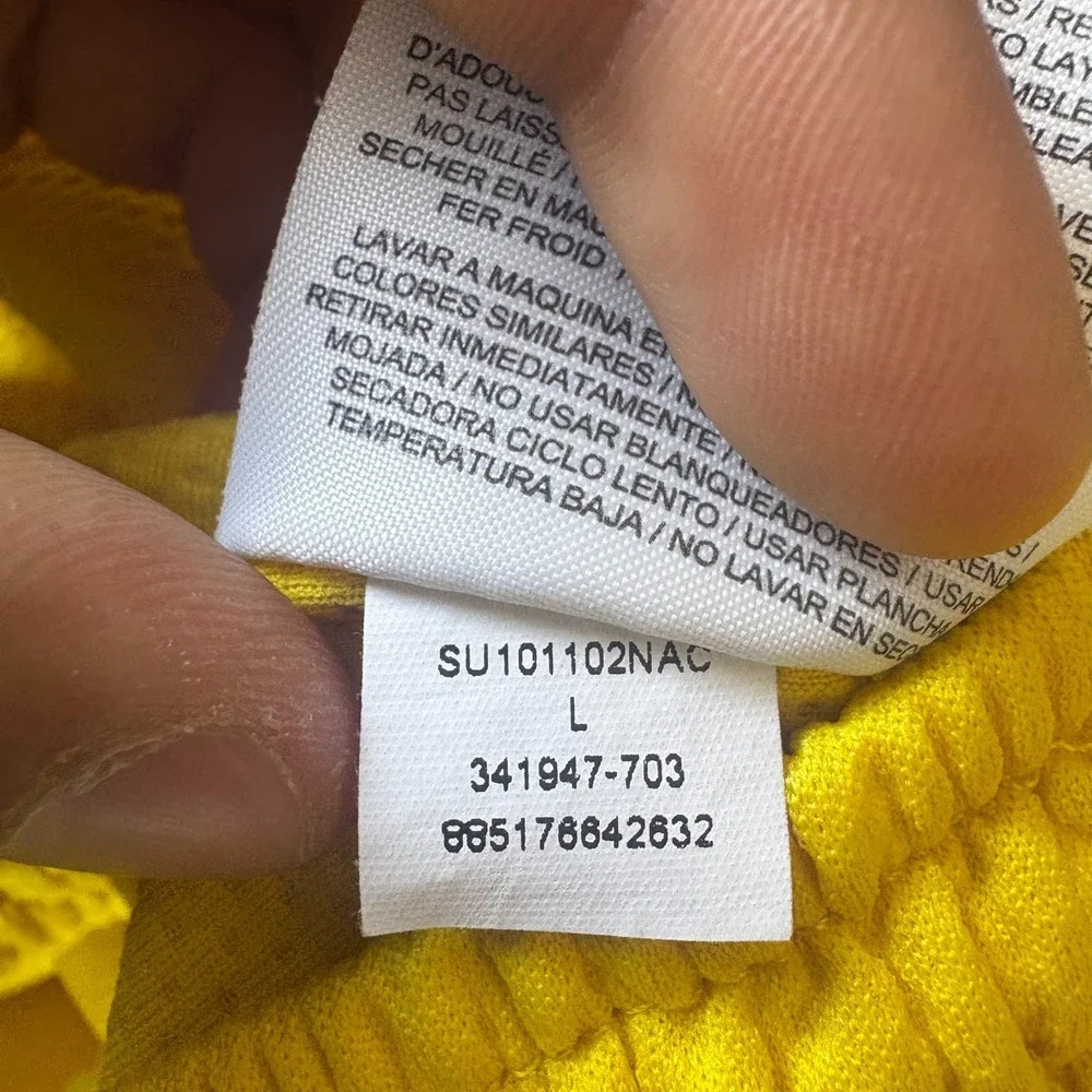 Air Jordan Basketball Shorts Mens 28x10.5 Yellow Logo Mesh Drawstring Athletic